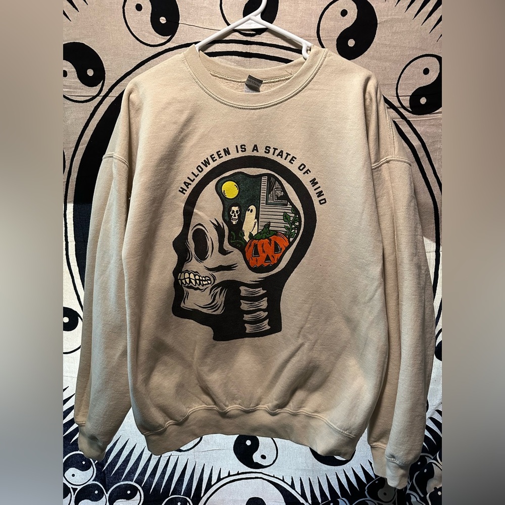 Halloween Is A State Of Mind Crewneck Sweatshirt XL